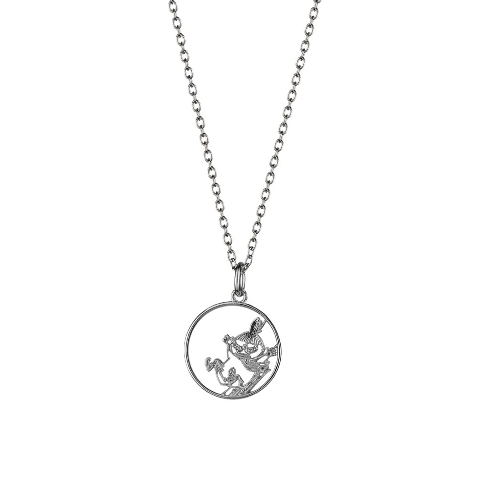 Moomin Necklace Little My Adventure 925 Silver Chain and Pendant